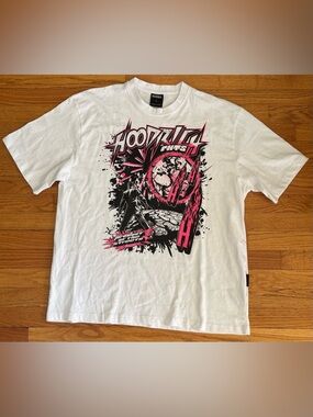 HoodRich Graphic Tee Men’s Large Multicolor 100% Cotton Streetwear Shirt New